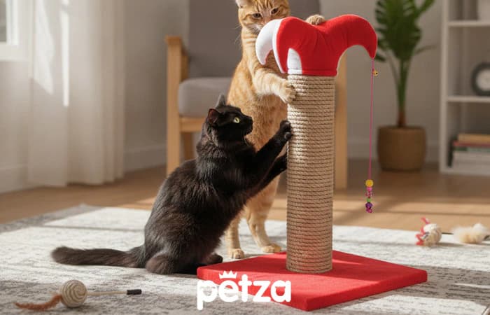 Bedspet Palyaço Kedi Tırmalama - Petza