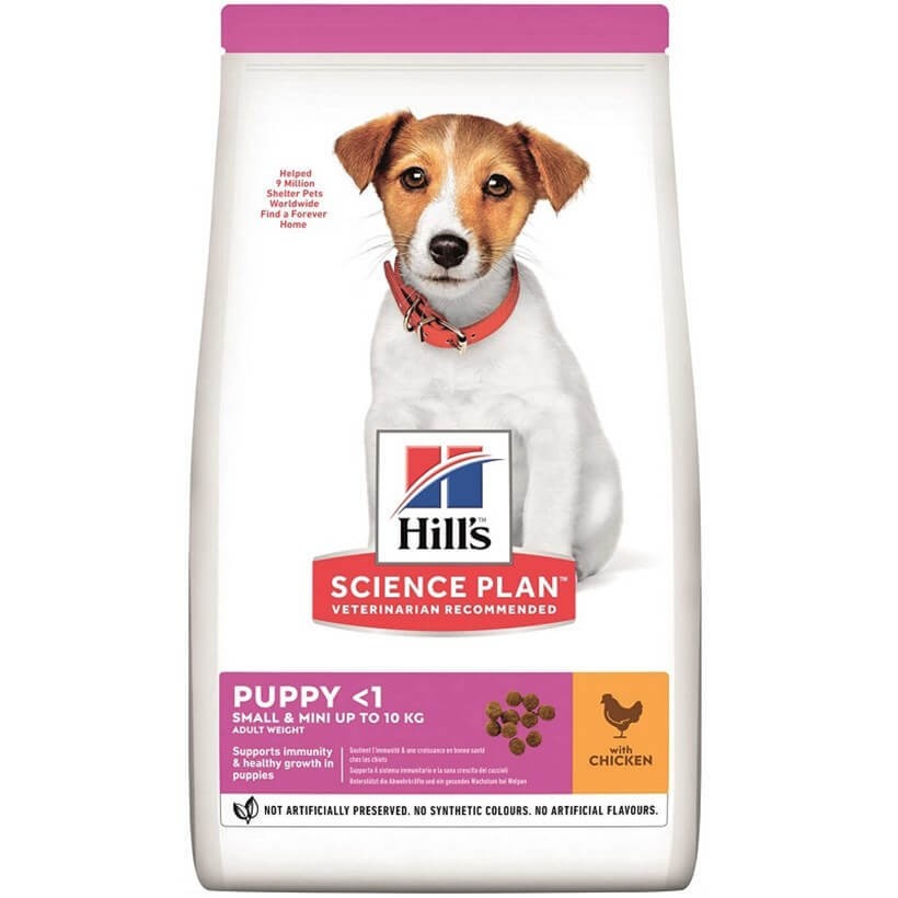 Hills Puppy Tavuklu Small&Mini Küçük Irk İçin Köpek Maması 3 Kg