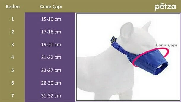 Köpek Ağızlık Zordie Ayarlanabilir