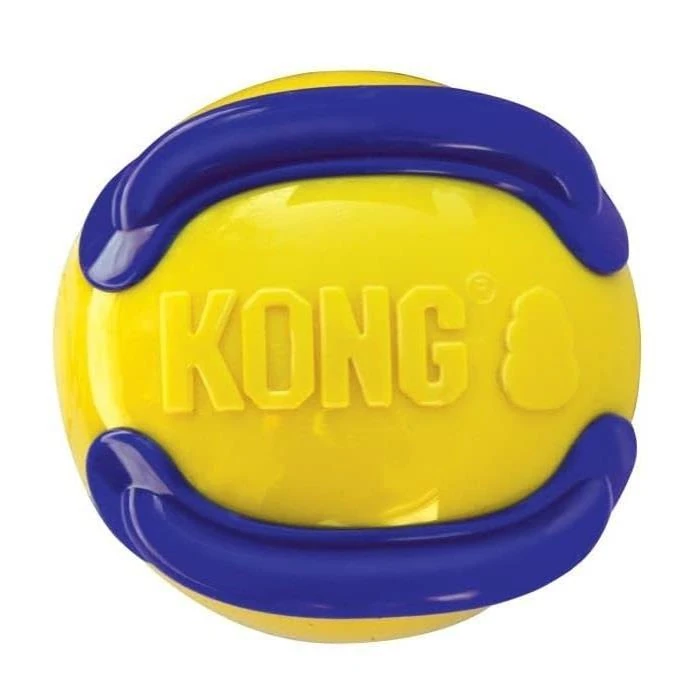 KONG Jaxx Brights Sandviç Şeklinde Köpek Oyuncağı M