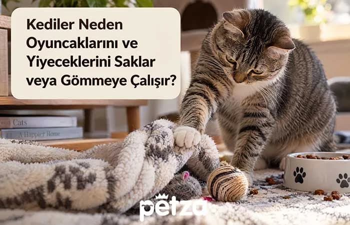 Kediler Neden Oyuncaklarını Saklar