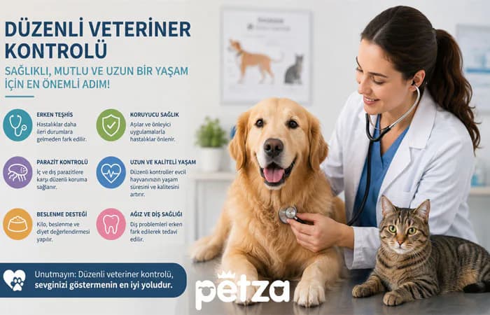 Düzenli Veteriner Kontrolünün Evcil Hayvanlar İçin Önemi