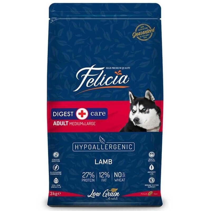 Felicia Kuzulu Yetişkin Köpek Maması 3 kg