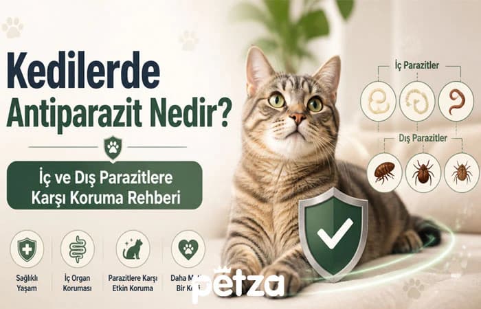 Kedilerde Antiparazit Nedir?