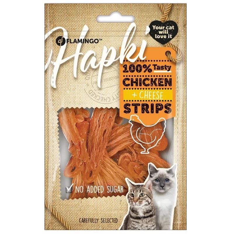 Flamingo Hapki Tavuk ve Peynirli Kedi Lezzet Parçacıkları 85 Gr