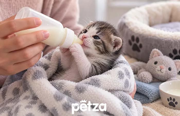 Annesiz Yavru Kedi Nasıl Beslenir?