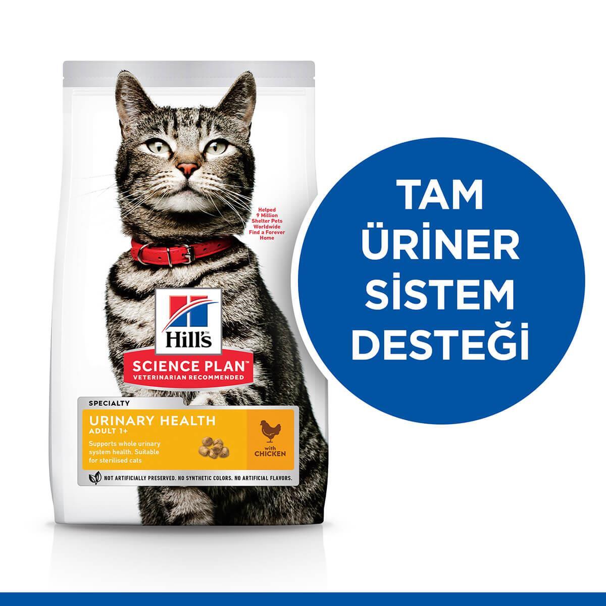 Hills Urinary İdrar Yolu Destekleyici Kedi Maması 1.5 Kg