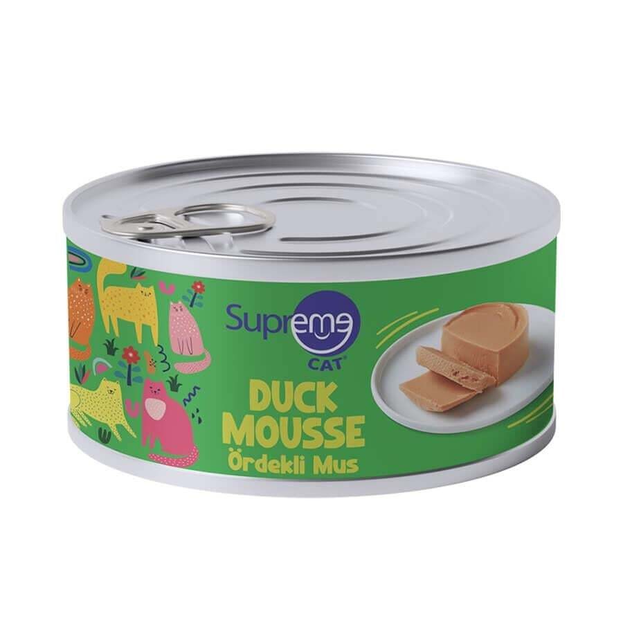 Supreme Cat Ördekli Püre Kedi Konservesi 85 Gr