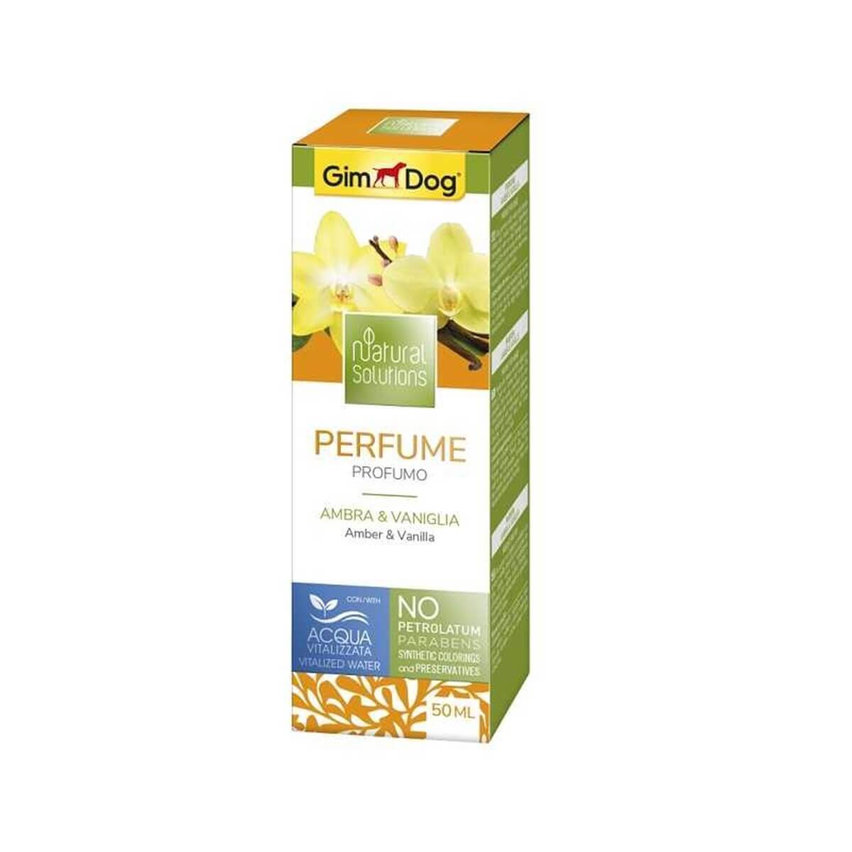 GimDog Natural Solutions Amber & Vanilya Köpek Parfümü 50ml