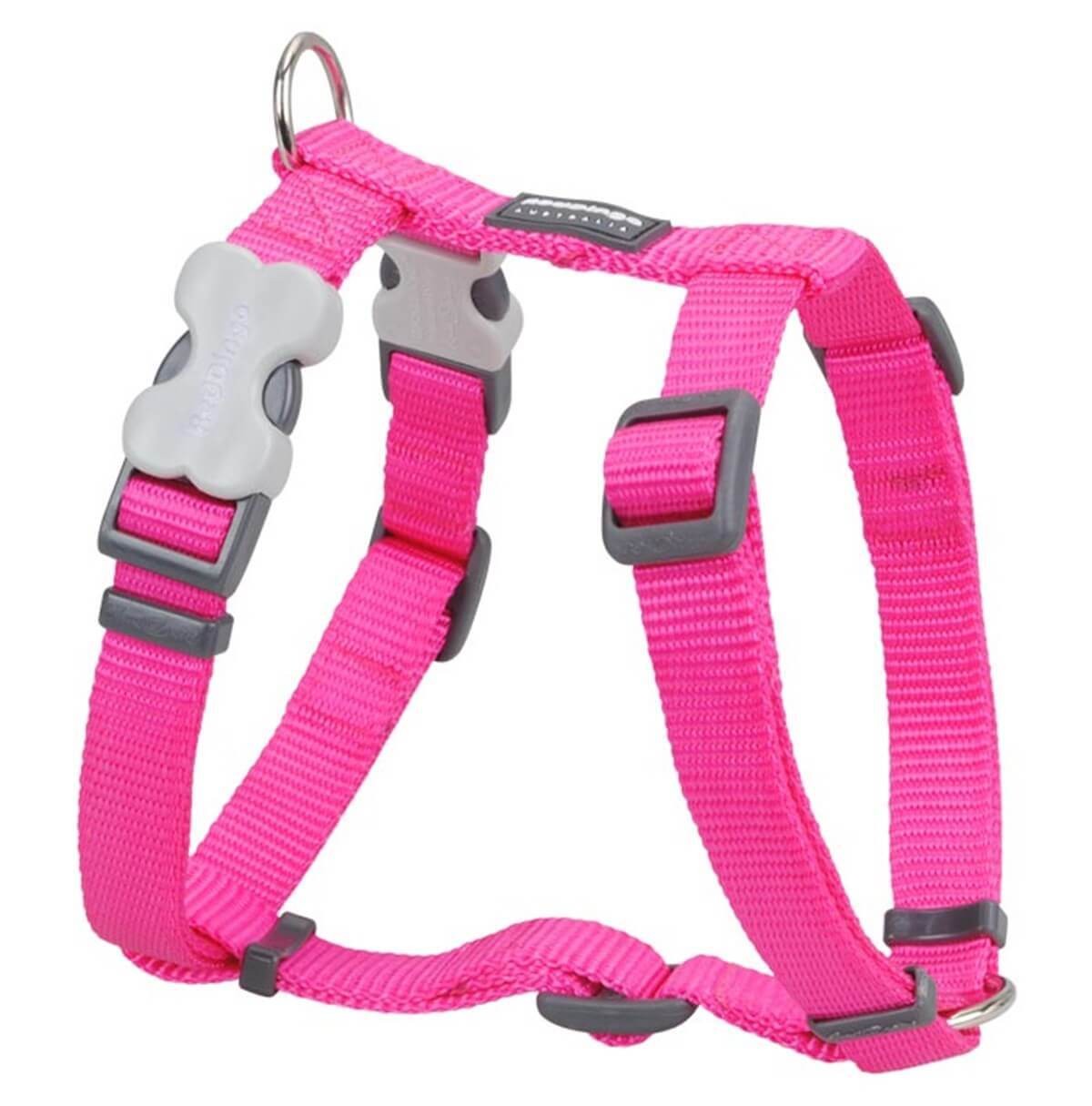 Red Dingo Klasik Köpek Göğüs Tasması  X Large Pembe