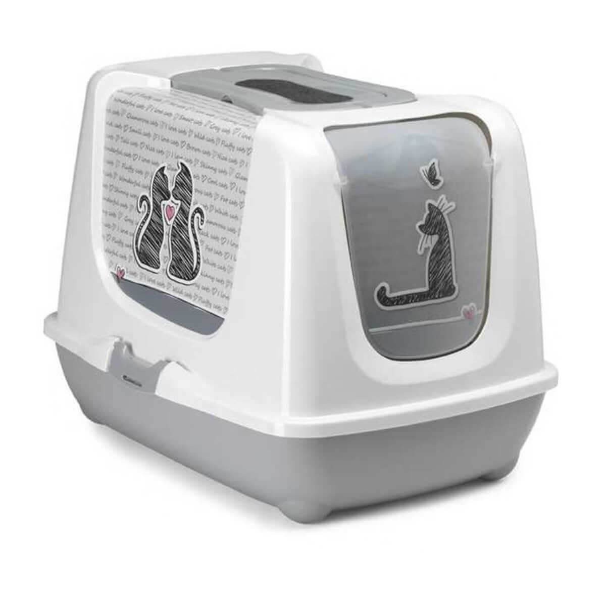 Moderna Trendy Friends Love Kedi Tuvaleti 57 Cm