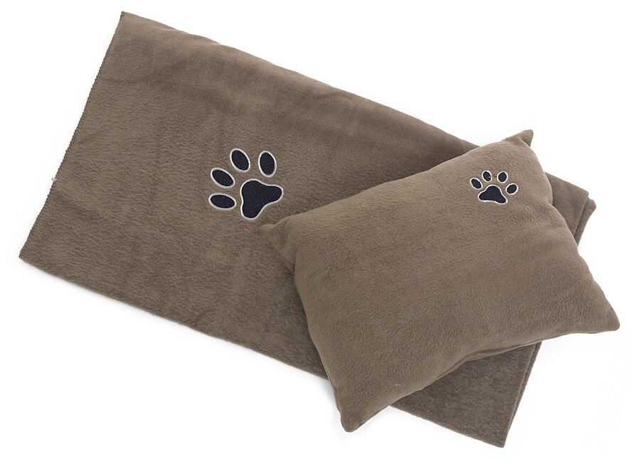 Polar Köpek Battaniyesi ve Yastık Takımı Bayo - Yeşil