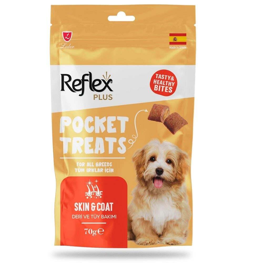 Reflex Pocket Treats Hair Skin Köpek Ödül Maması 70gr