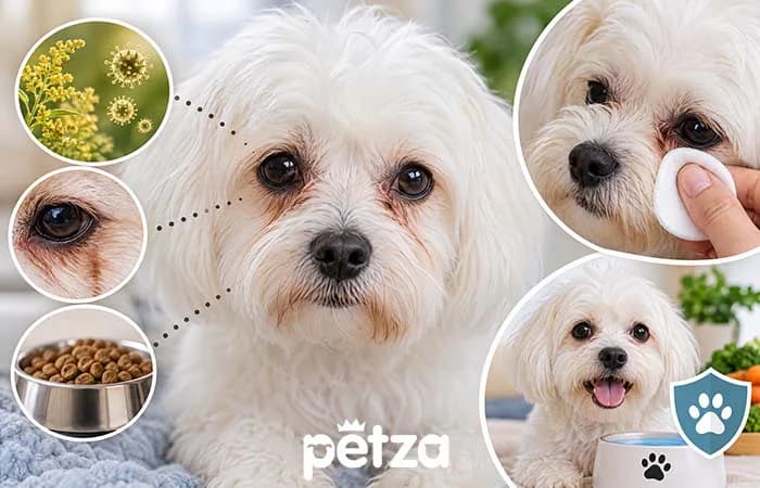 Köpeklerde Göz Yaşı Lekesi