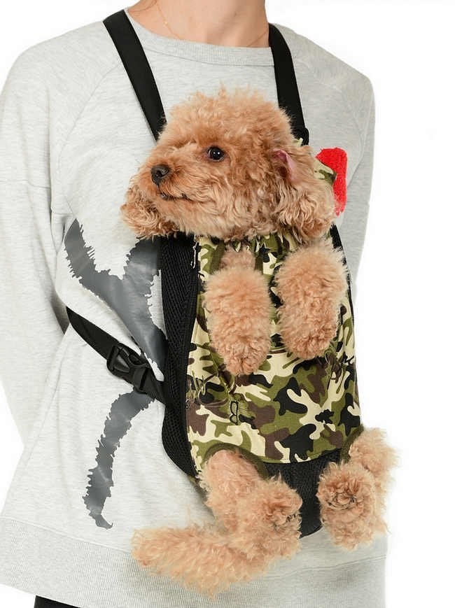 Köpek Taşıma Köpek Ana Kucağı  - Kedi Ana Kucağı Camo