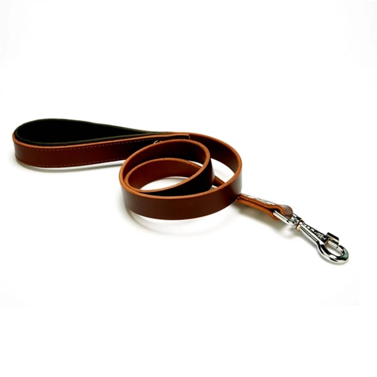 Doggie Deri Sevk Tasması 2x140cm Kahve