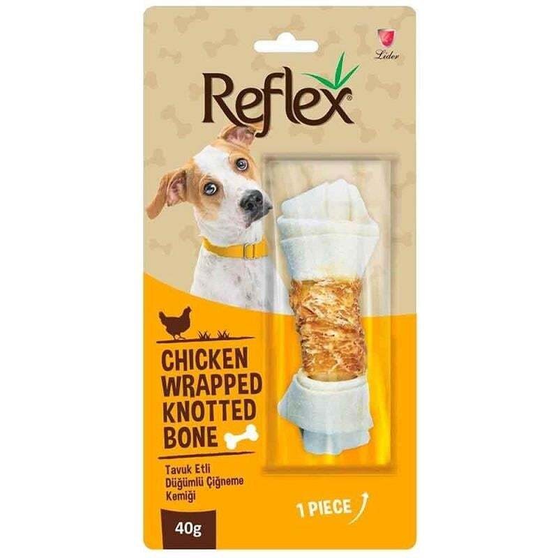 Reflex Tavuk Etli Düğüm Kemik Köpek Ödülü 40gr