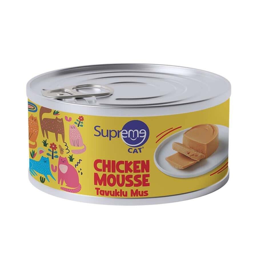 Supreme Cat Tavuklu Püre Kedi Konservesi 85 Gr
