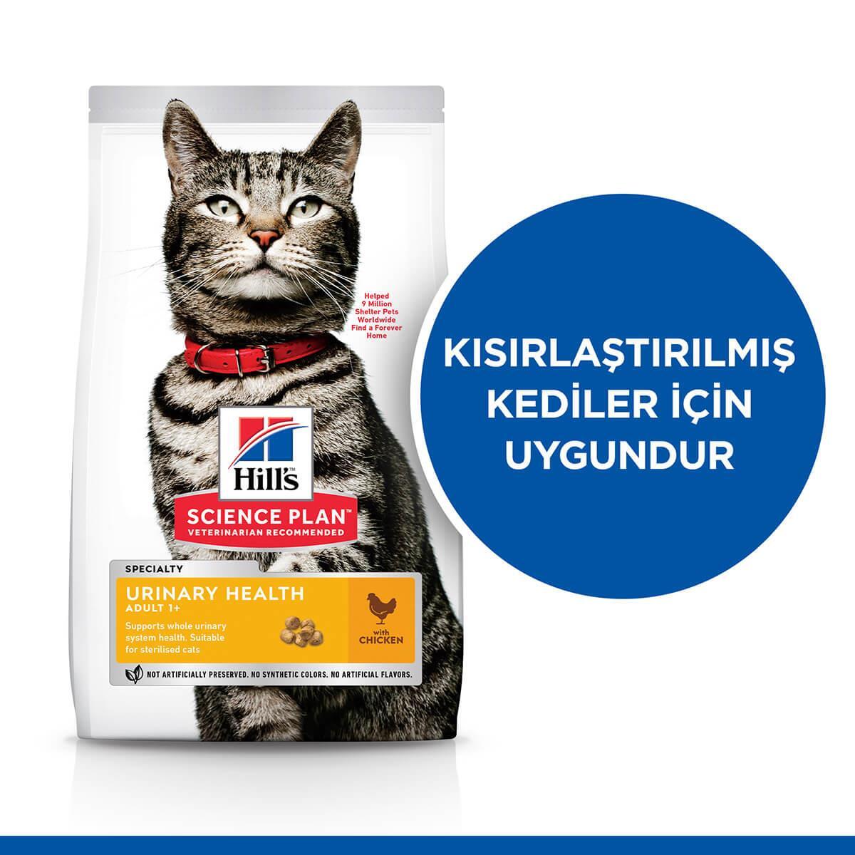 Hills Urinary İdrar Yolu Destekleyici Kedi Maması 1.5 Kg
