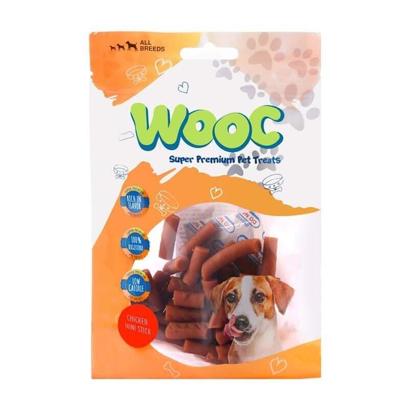 Wooc Dog Tavuklu Mini Stick Ödül Maması 80 Gr