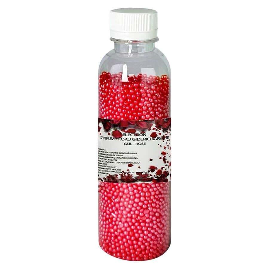 Electron Gül Aromalı Kum Koku Giderici Kapsül 250 Ml