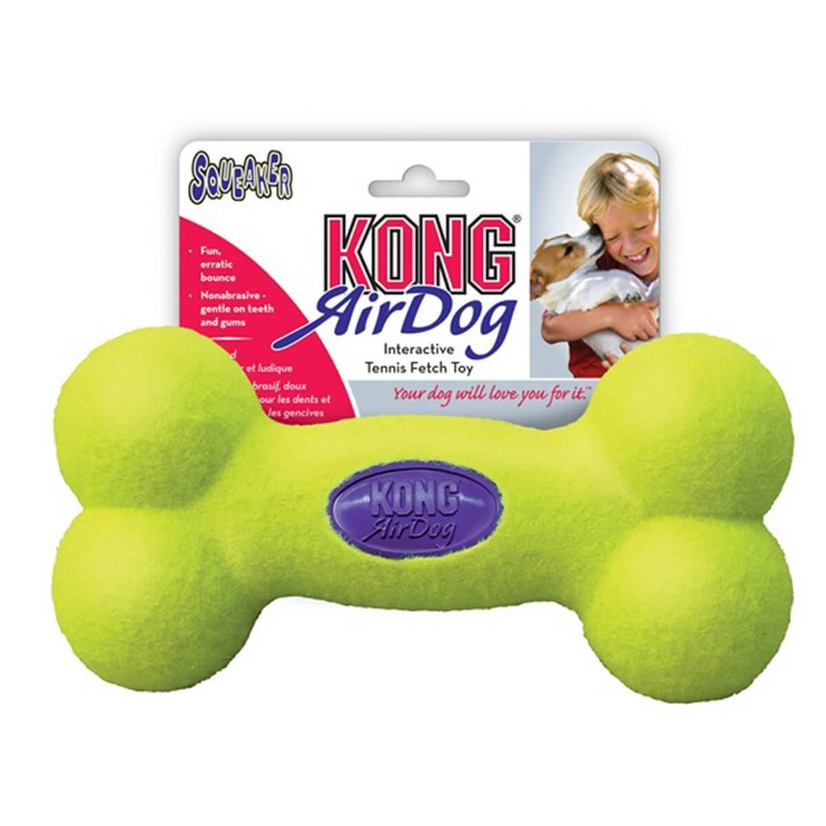 Kong Air Squeaker Köpek Oyuncağı Large Bone