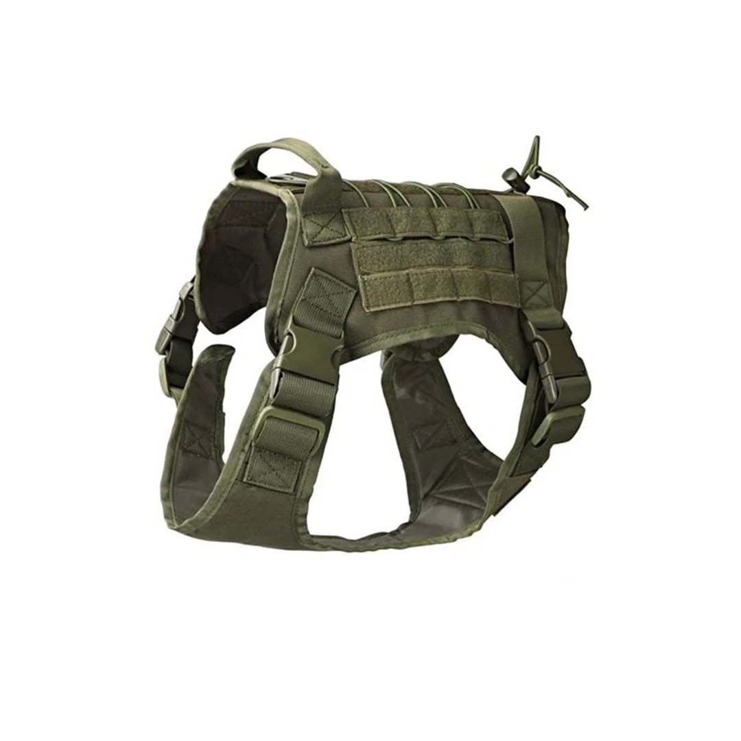 Köpek Göğüs Tasması Combat Yeşil