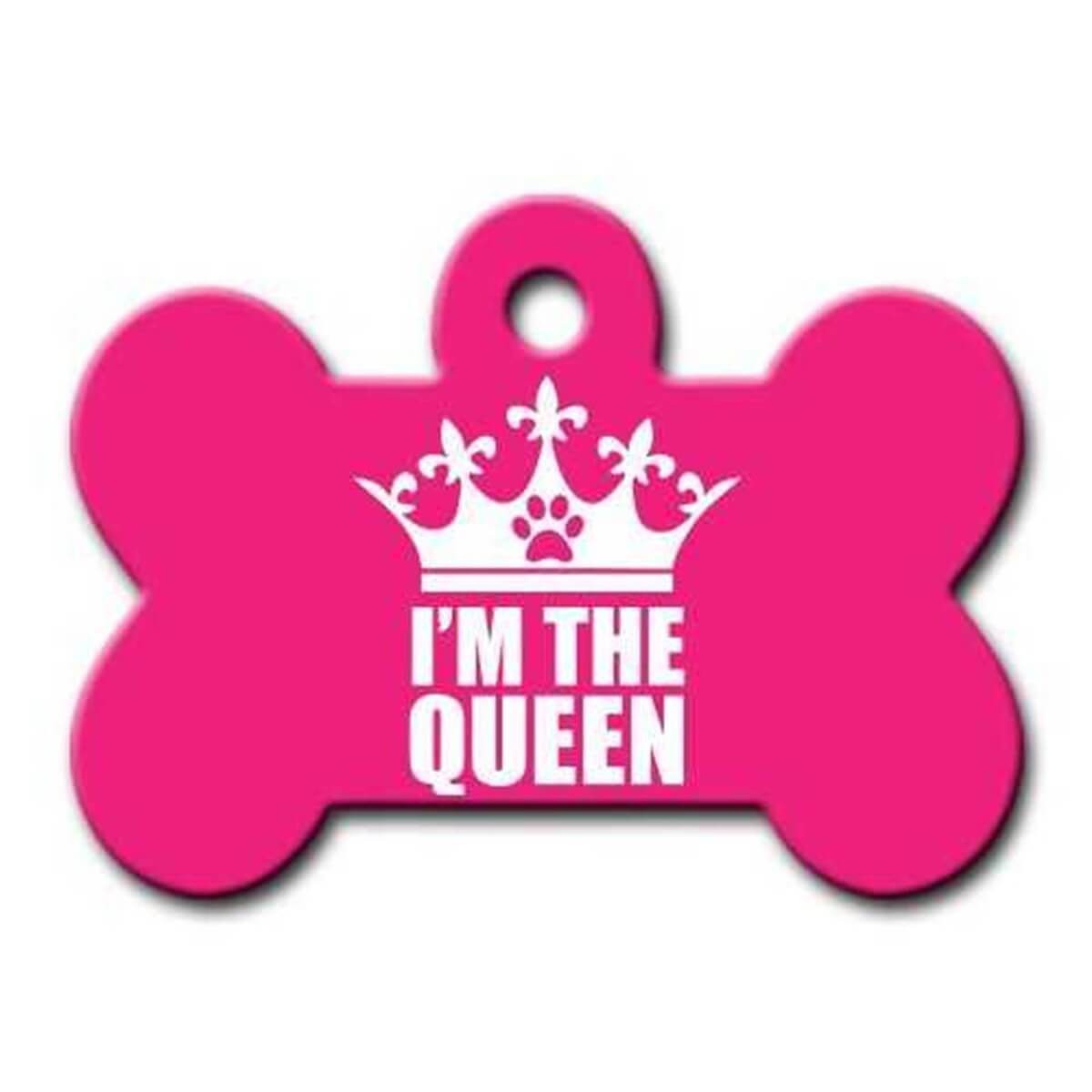 Dalis IM The Queen Kemik Kemik Köpek Künyesi X Large