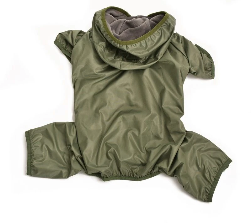 Küçük ve Orta Irk Köpek Paçalı Mont Hurit Yeşil