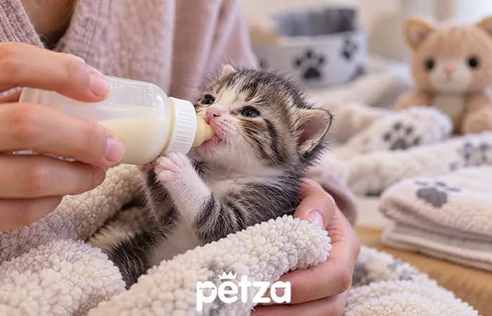 Annesiz Yavru Kedi Nasıl Beslenir?