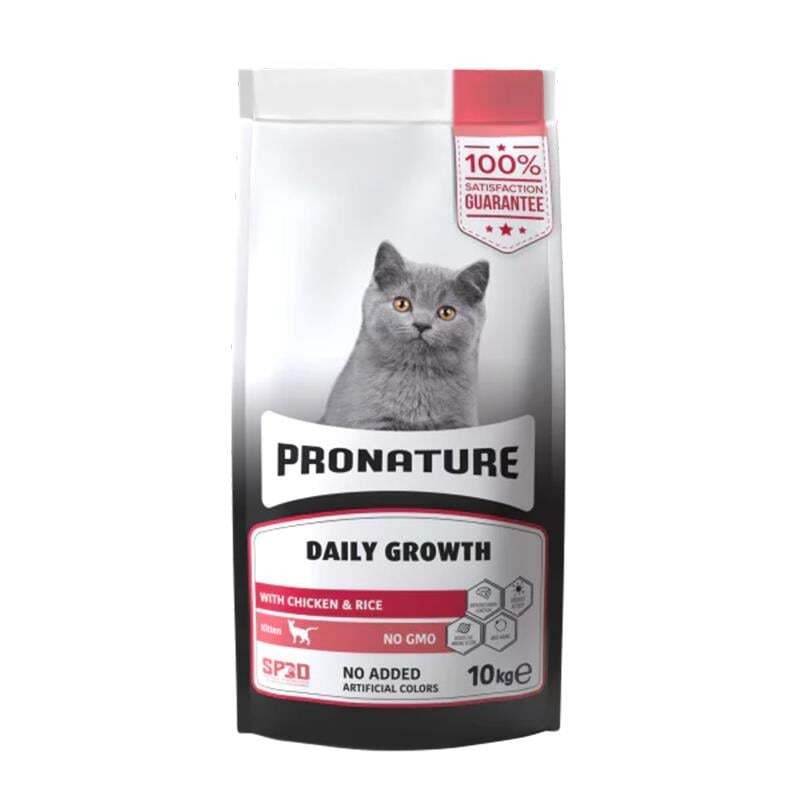 Pronature Tavuklu Yavru Kedi Maması 10kg