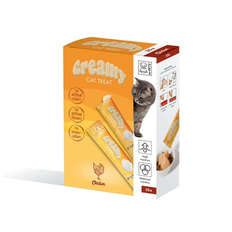 M-Pets Creamy Tavuklu Kedi Ödülü 25x15 GR