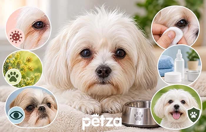 Köpeklerde Göz Yaşı Lekesi