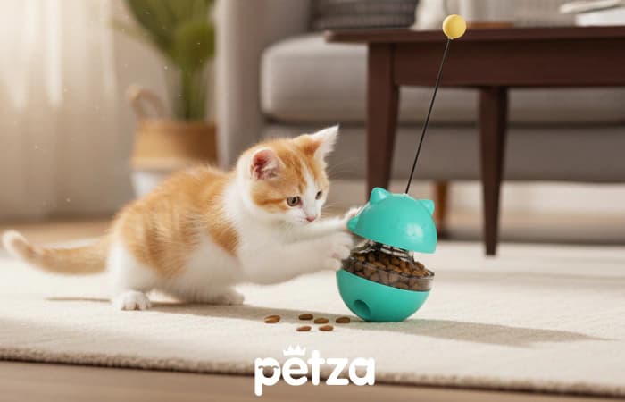 Whisk İnteraktif Kedi Oyuncak Yeşil - Petza