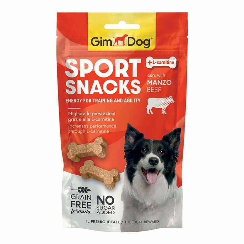 Gimdog Sportsnacks Beef Sığır Etli Köpek Ödül Tableti 60 Gr