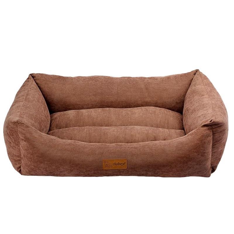 Dubex Cookie Kedi Köpek Yatağı Kahverengi Medium 70x60x22 cm