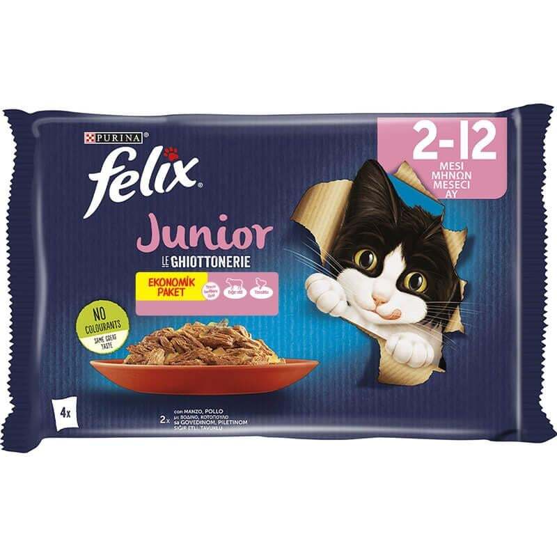 Felix Yavru Kedi Avantajlı Paket 4x85 Gr