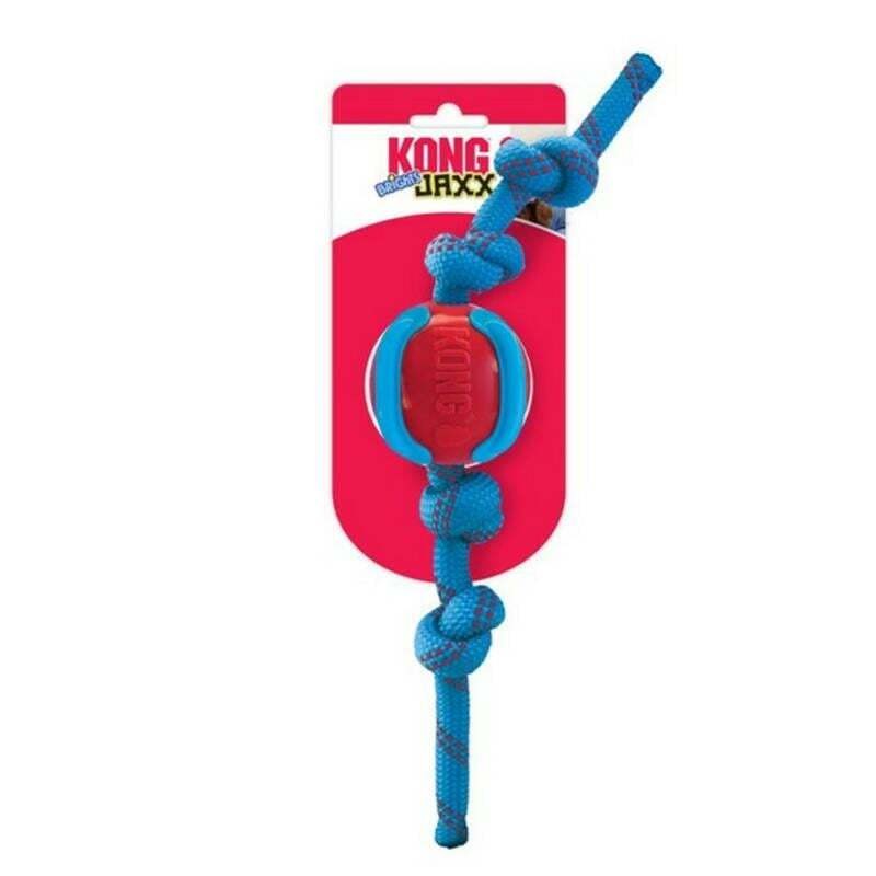 KONG Jaxx Brights İp Uzantılı Köpek Oyuncağı M