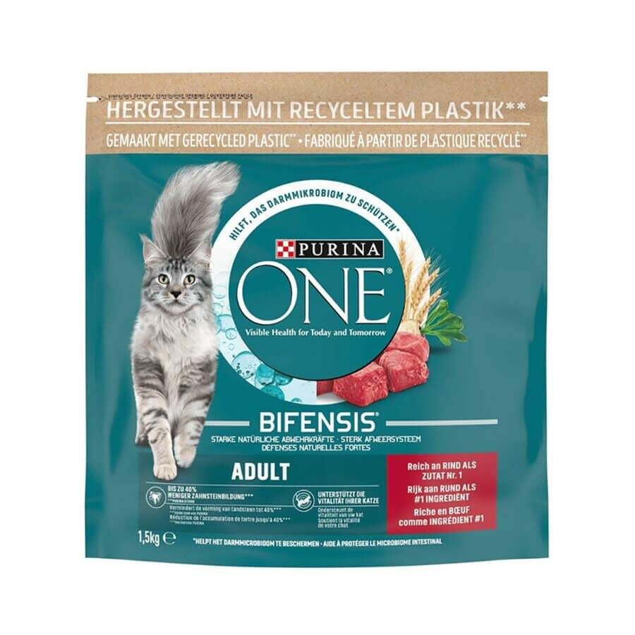Purina One Yetişkin Sığır Etli Kedi Maması 1.5Kg