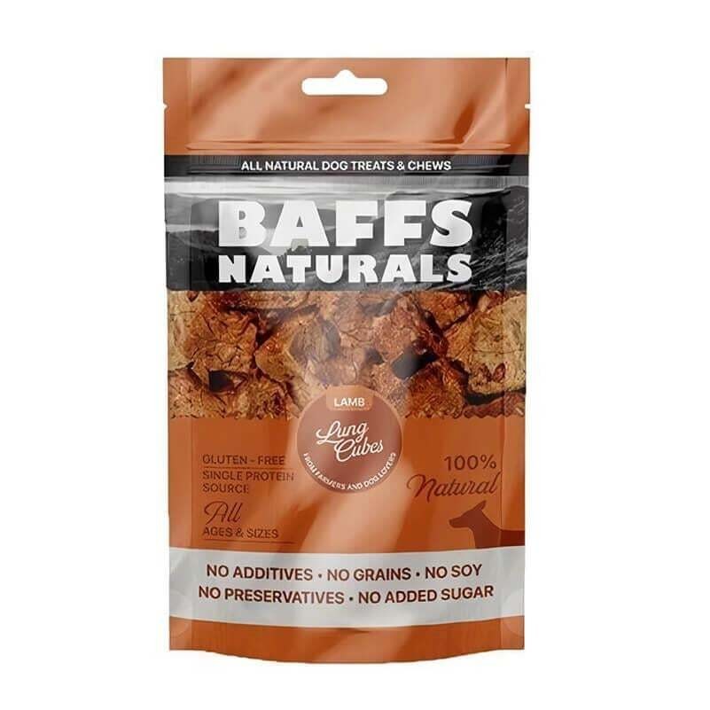 Baffs Natural Kuzu Küp Ciğer Köpek Ödülü 100 Gr