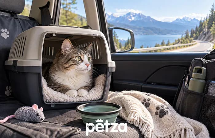 Kedi ile Araba Yolculuğu
