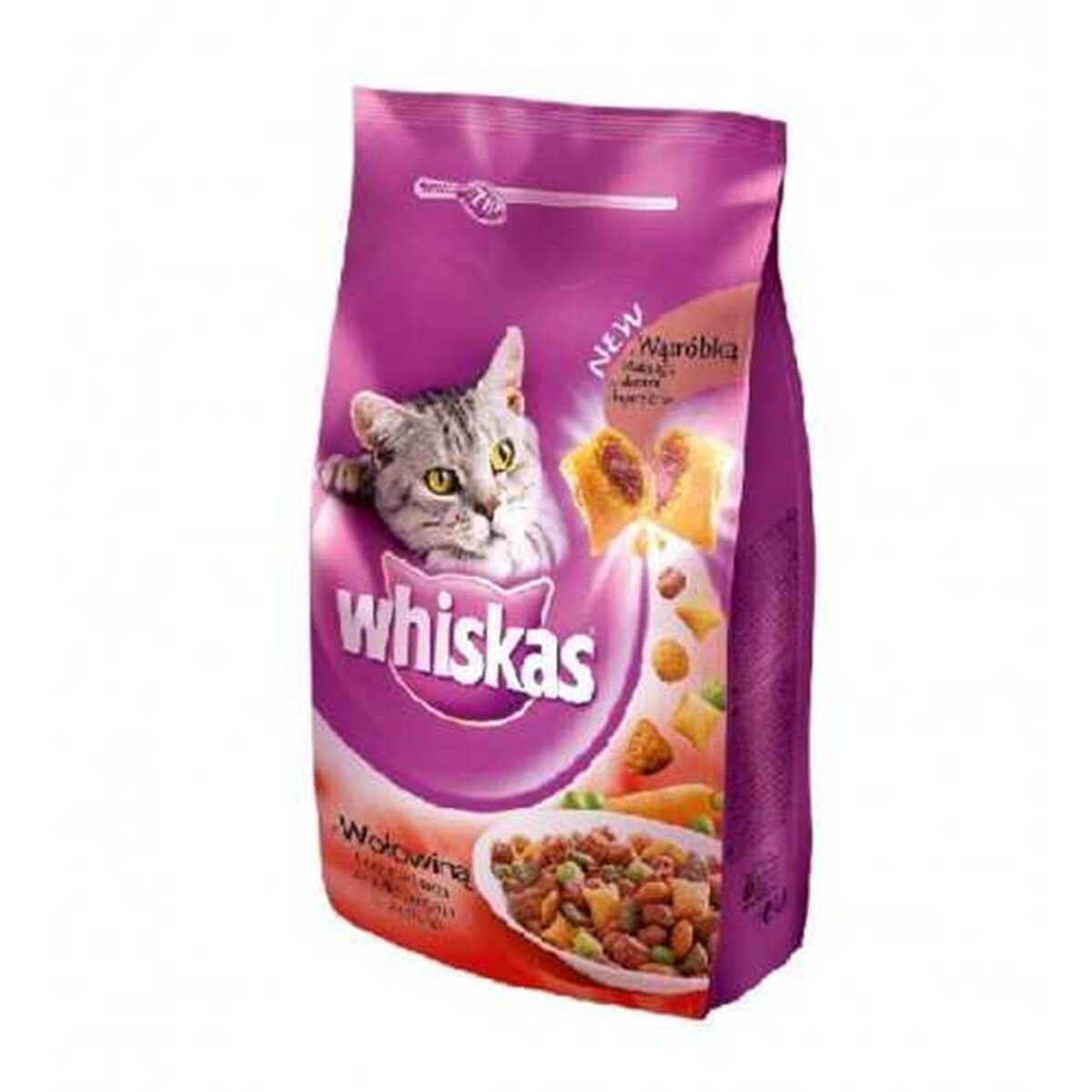 Whiskas Biftekli Havuçlu Kuru Kedi Maması 3.8 Kg