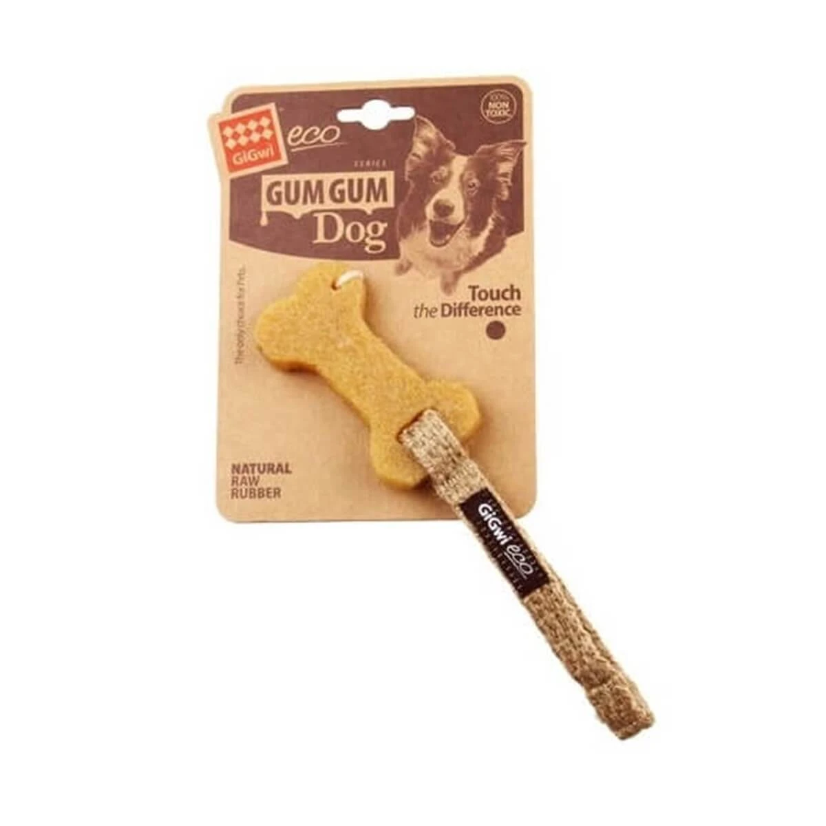 Gigwi GumGum Dog Sindirilebilir %100 Doğal Kauçuk Ödül