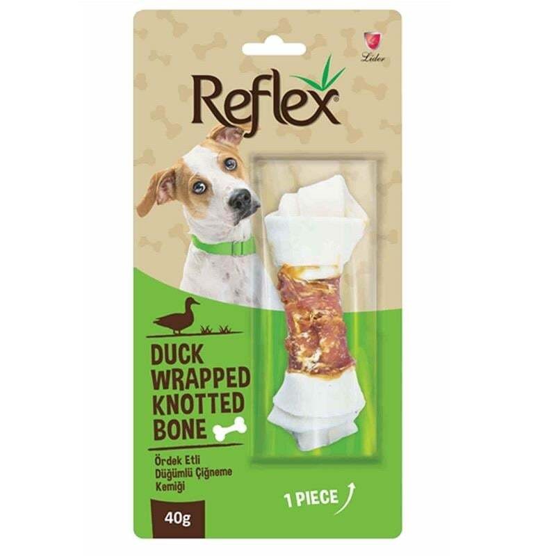 Reflex Ördek Etli Düğüm Kemik Köpek Ödülü 40gr