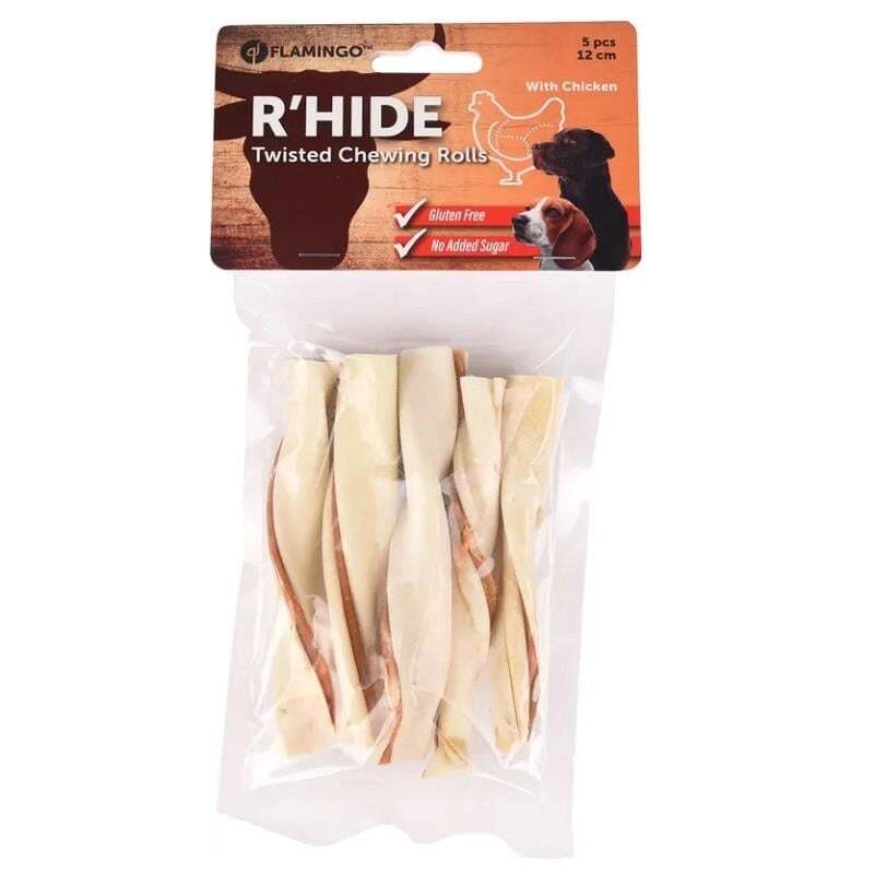 Flamingo Snacks R'Hide Rulo Tavuklu 12cm 5 adet 70gr