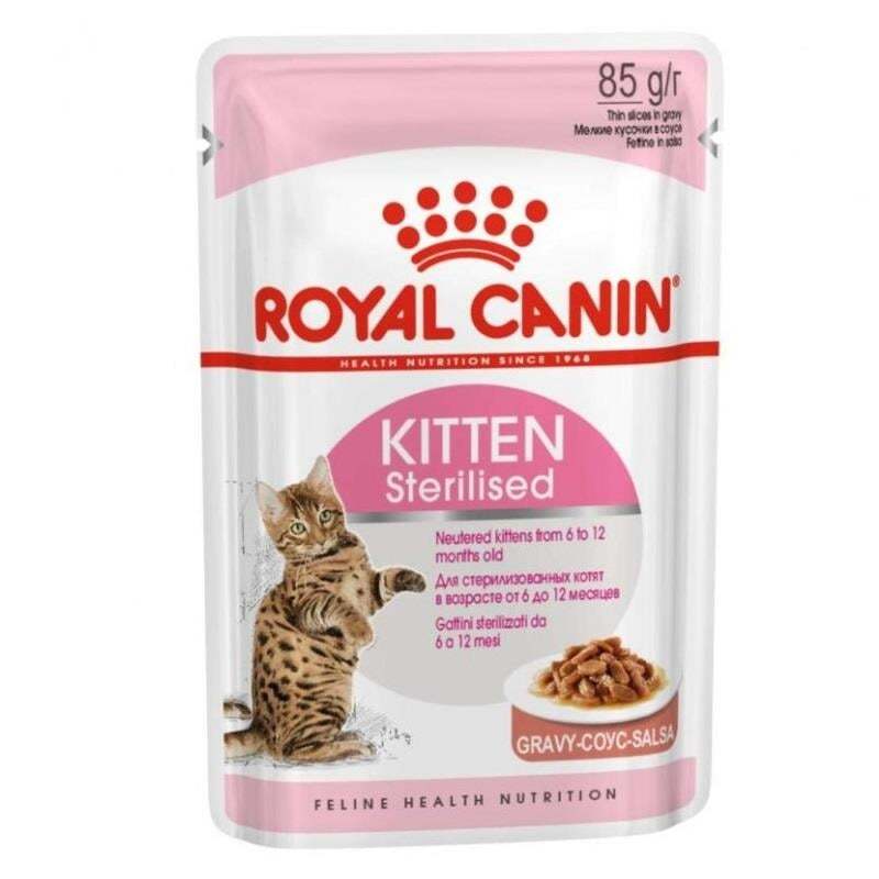 Royal Canin Kitten Steril Jelly Kısır Yavru Kedi Konservesi 85 Gr
