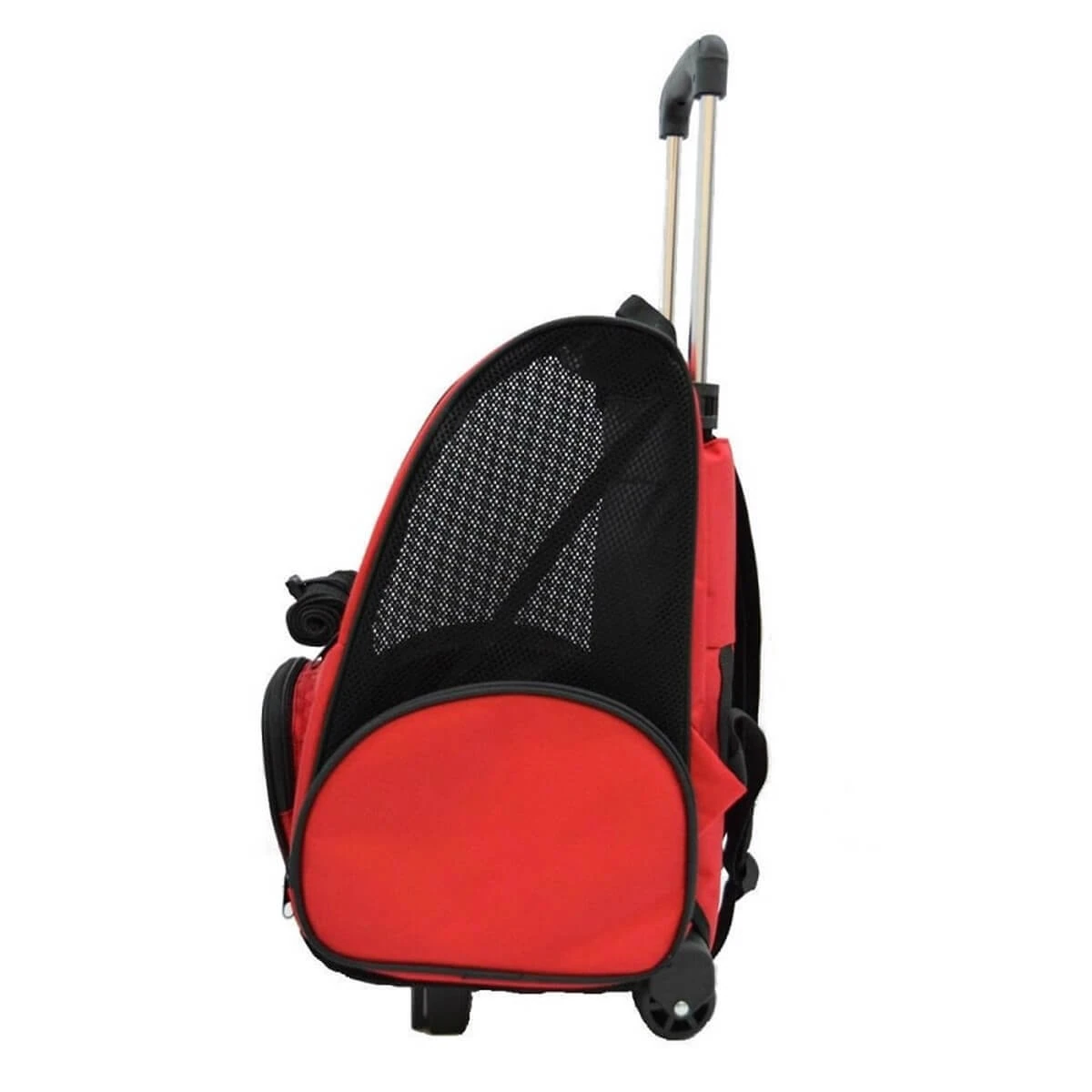 Petpretty Çekçekli Kedi Köpek Taşıma Çantası Kırmızı