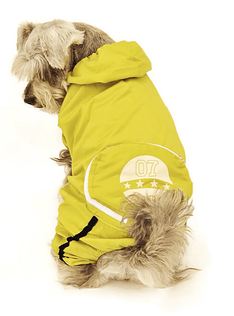Paçalı Köpek Yağmurluk  -  Pocket Yeşil