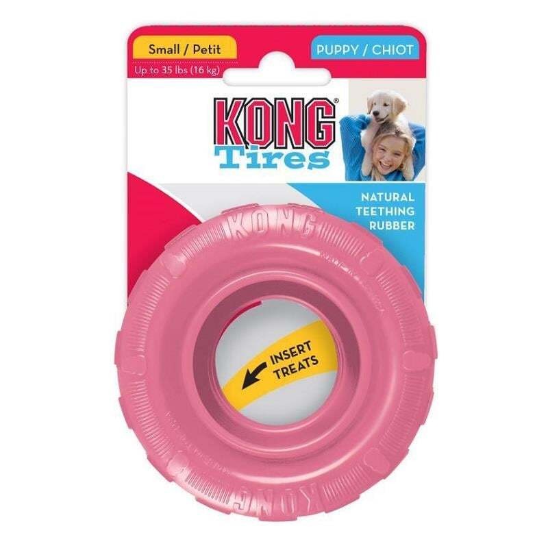 KONG Puppy Tires Tekerlek  Yavru Köpek Oyuncağı Klein