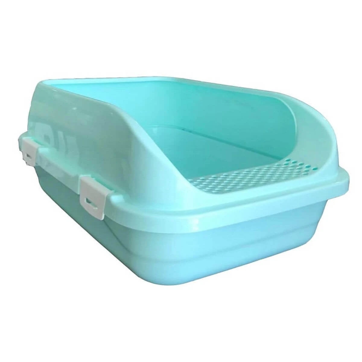 Çınar Yüksek Kenarlıklı Açık Kedi Tuvaleti Yeşil